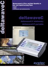 deltawaveC katalógový list - deltawaveC – prenosný ultrazvukový prietokomer