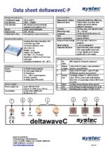 deltawave C-P katalógový list - deltawaveC – prenosný ultrazvukový prietokomer