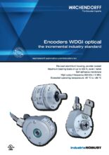 Inkrementální optické snímače WDGI - Enkodéry Wachendorff