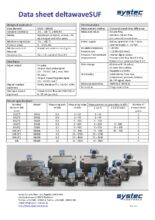 Katalogový list deltawaveSUF - deltawaveSUF – ultrazvukový prietokomer pre vysoké prietoky